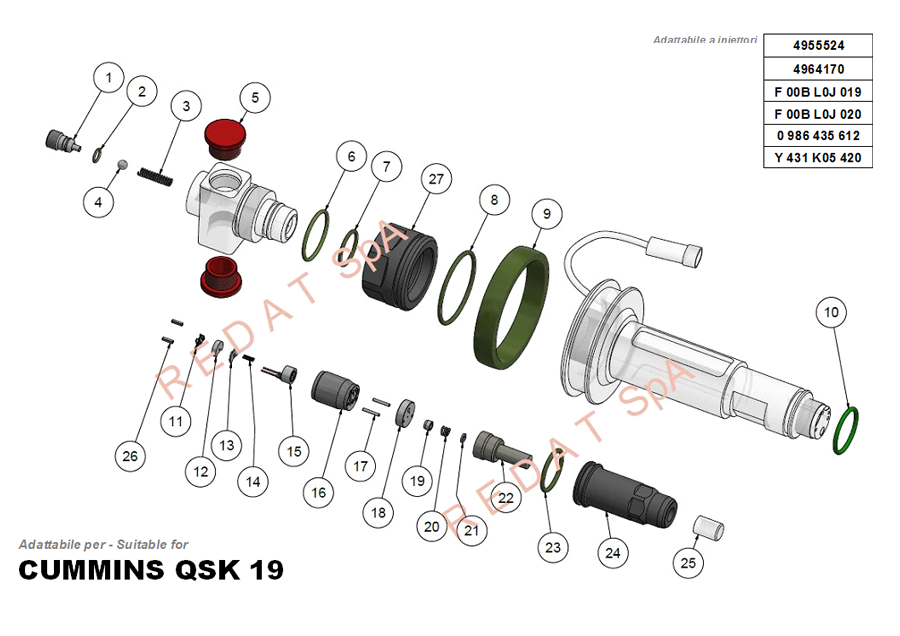 CUMMINS QSK 19